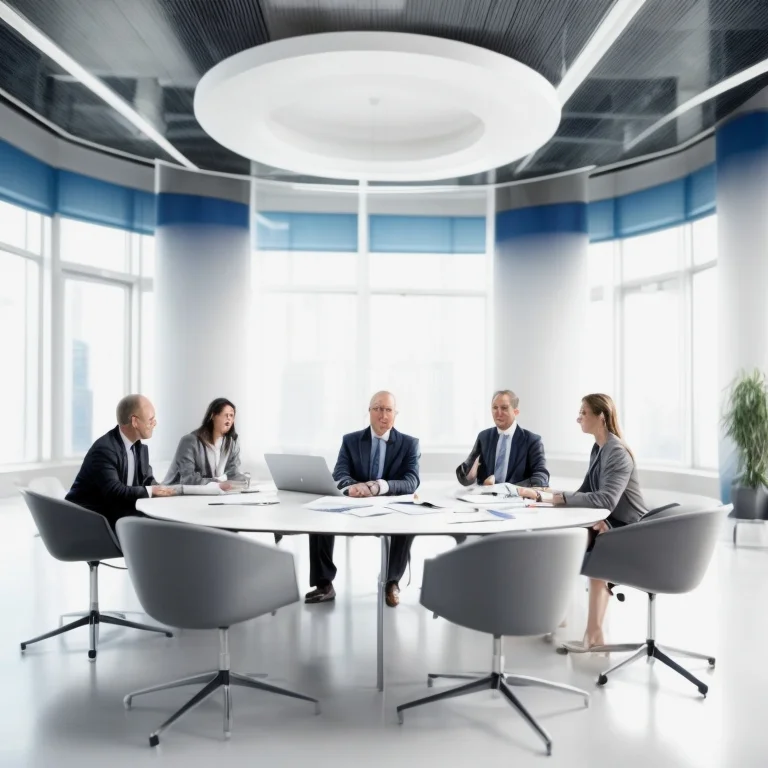 Business coaching discussion